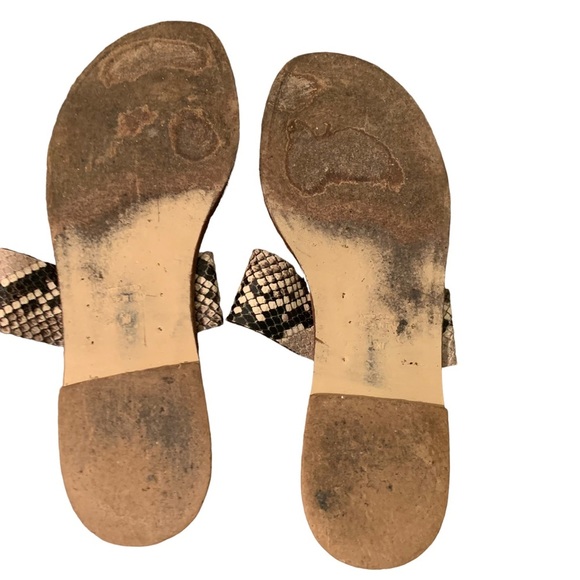 Cuyana x Amanu Studio Style 06 in Python Print women’s size 11 shoes leather - Picture 5 of 9